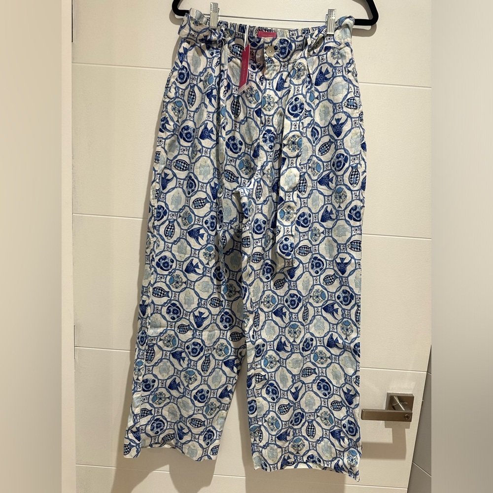 Isaac Mizrah Linen Pants
